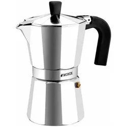 Monix M620009, Espressokocher, Silber