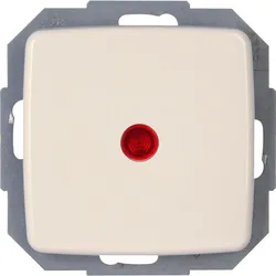 Kopp 586671081 RIVO - Kontrollschalter, Farbe: weiß