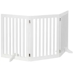Relaxdays Absperrgitter 70 cm Weiß