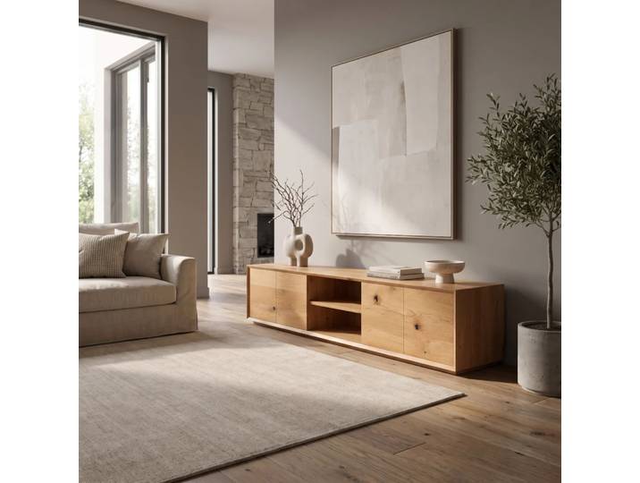 Pavo-TV-Schrank aus Massivholz 200 cm Danzz