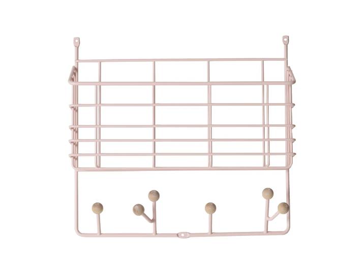 Maze Étagère Mitten shelf junior Pale pink, 38,6x35,2x8,6 cm