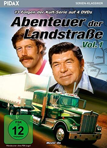 John Peyser - Abenteuer der Landstraße, Vol. 1 (Movin' On) / 13 Folgen der legendären Fernfahrerkult-Serie (Pidax Serien-Klassiker) [4 DVDs] - Preis vom 09.10.2026 07:28:09 h