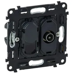 Legrand 753055 Einsatz IN’MATIC TV + RJ45 KAT6 UTP