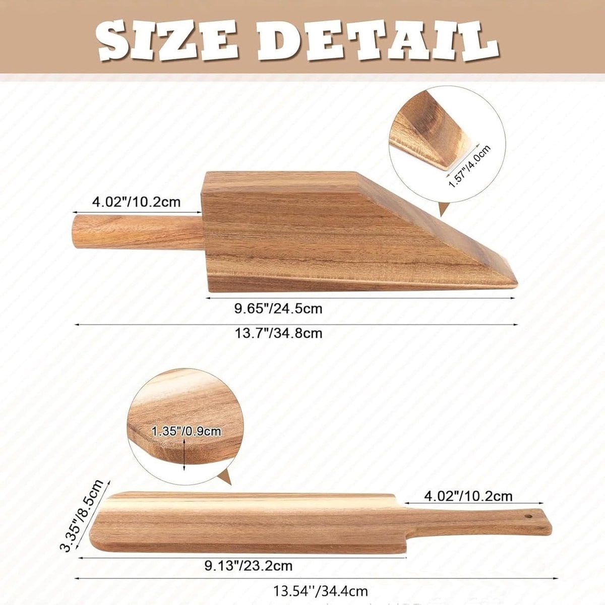 Matrasverhoger Hout - Ergonomische Bed Helper voor Ondersteuning - Houtkleur
