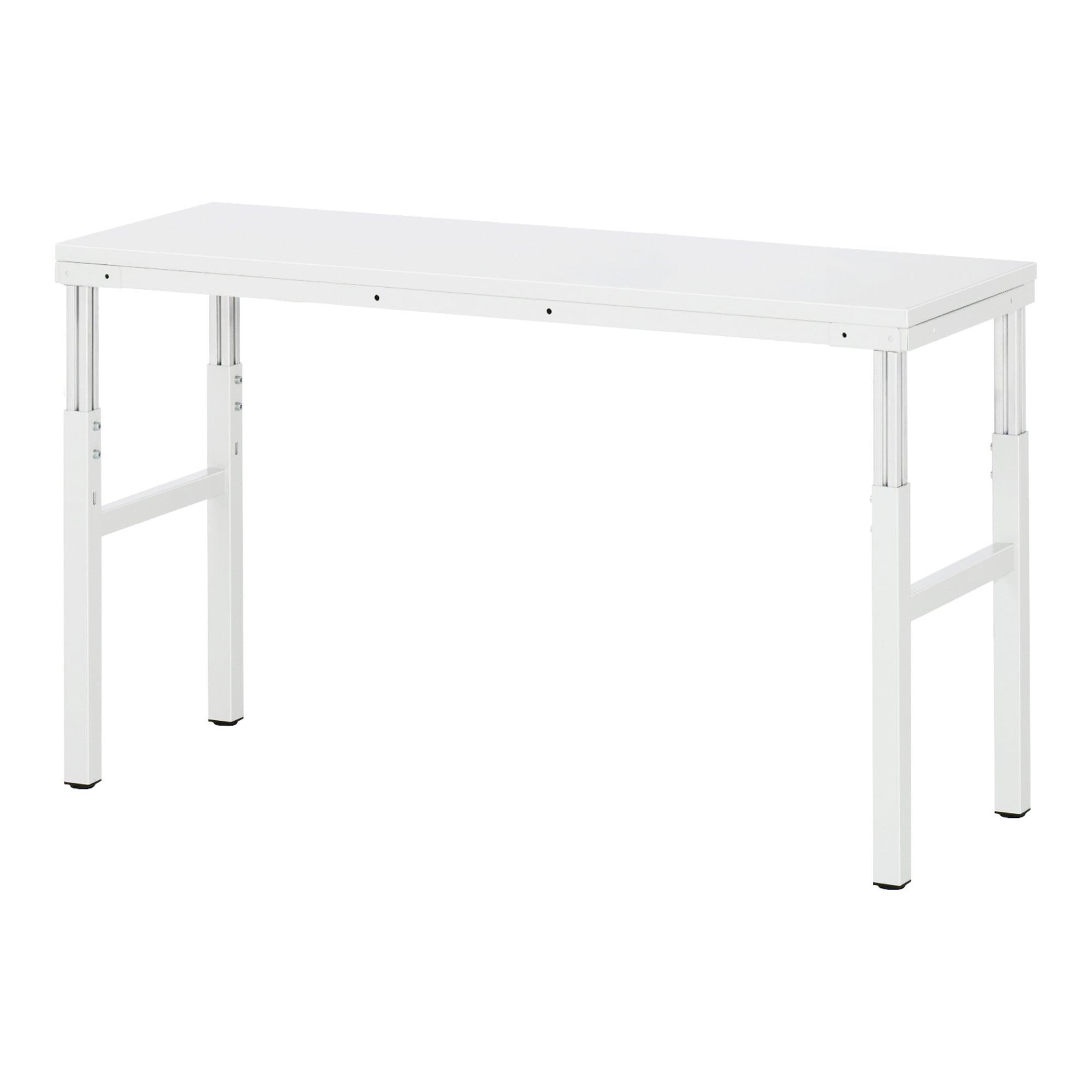 Rau Basis-Arbeitstisch Melamin BxTxH 1500x500x650-1000mm (E-B-AT-1500-500M.12)