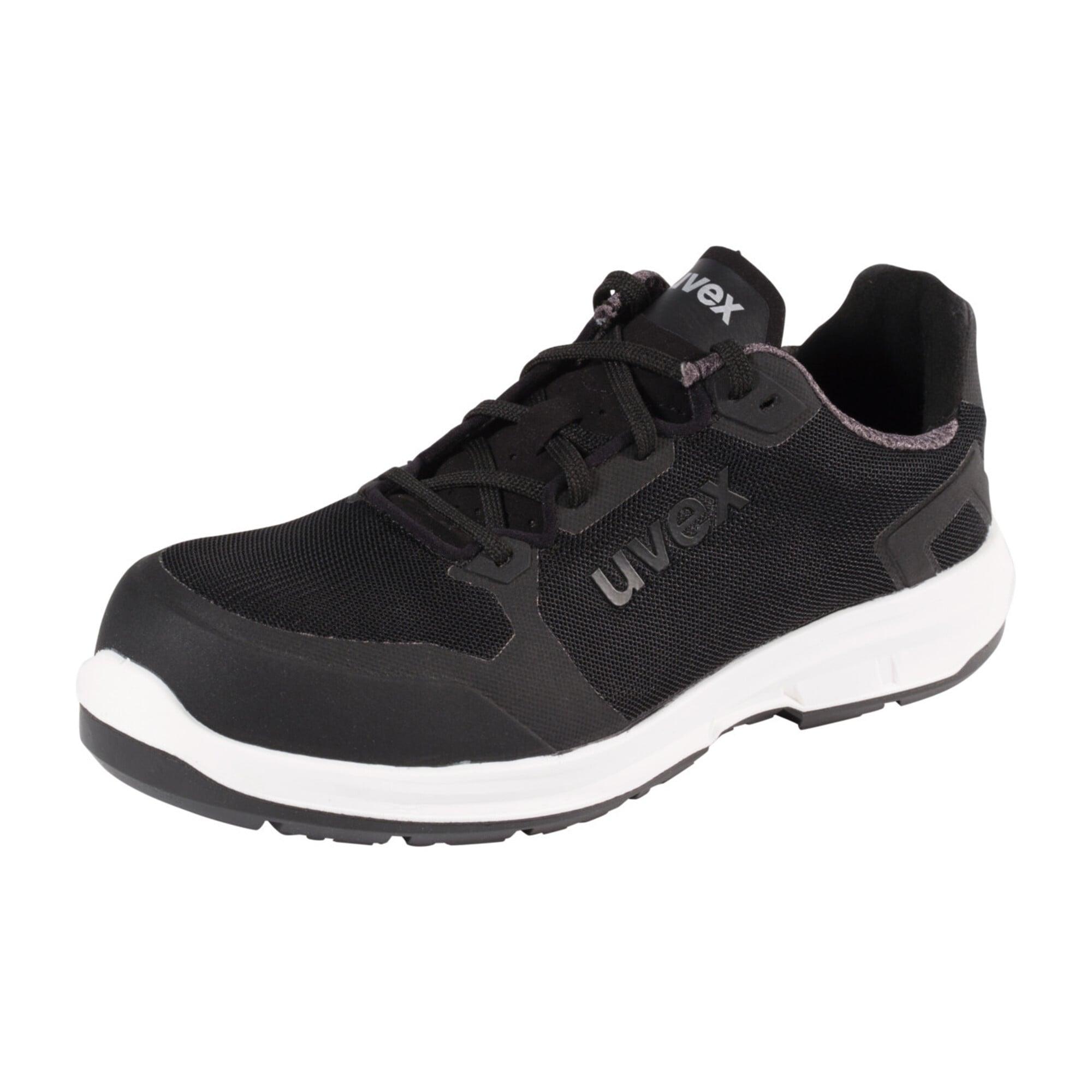 uvex Halbschuh schwarz/weiß uvex 1 sport, S1P, EU-Schuhgröße: 38 (6594238)