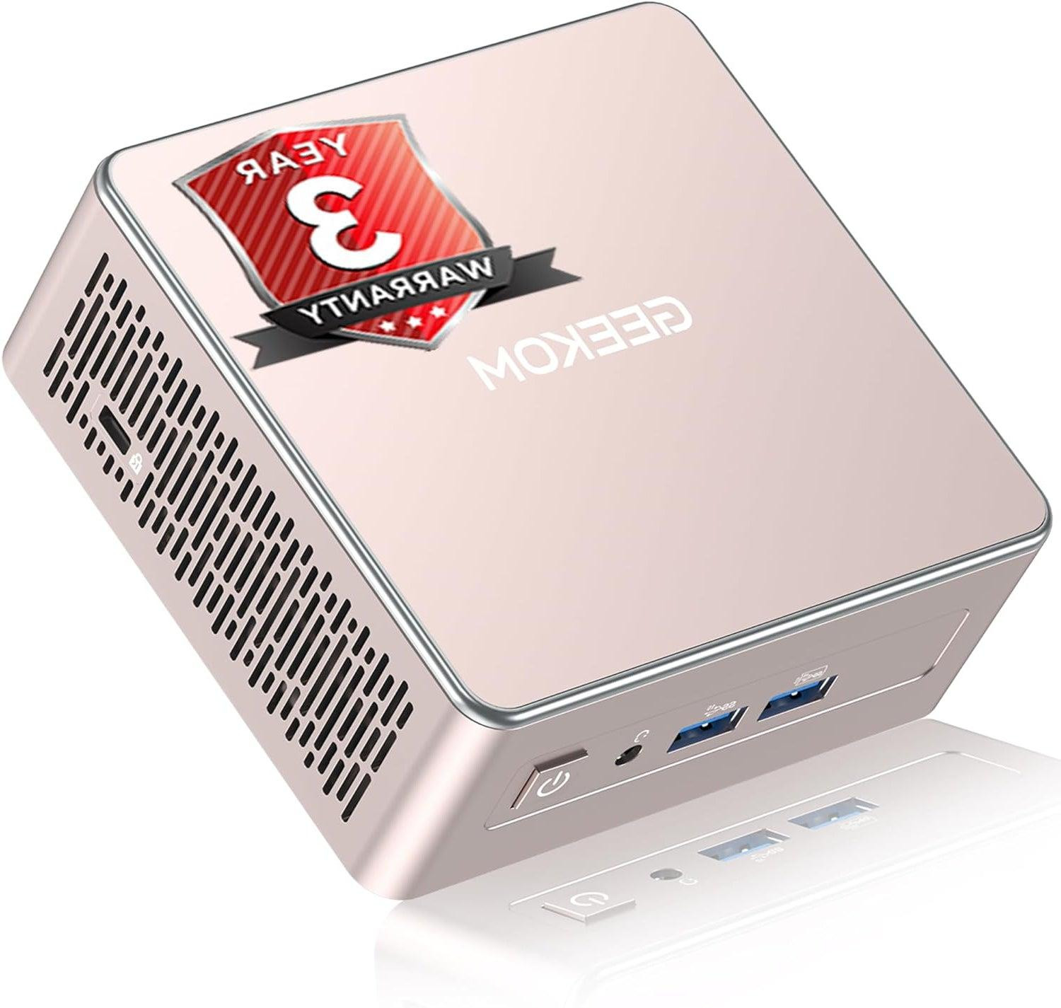 Selius Mini-PC Compacte Desktop PC met AMD Ryzen 5 7430U