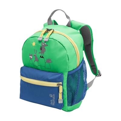 Kinderrucksack JACK WOLFSKIN "LITTLE SCOUT 10", grün (lizard), Rucksäcke, Kinder, onesize, Obermaterial: 100% Polyester. Futter: 100% Polyester, 10L Kinderrucksack, komfortabel, ideal für erste Abenteuer