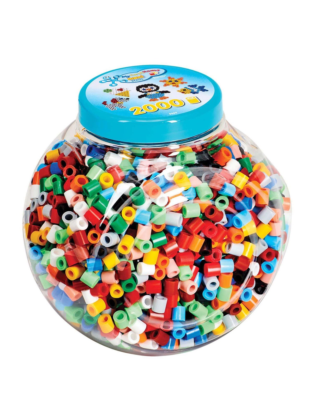 Hama Beads set in Pot Maxi 2000 pcs