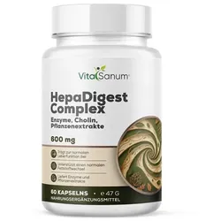 VitaSanum® - HepaDigest Complex – 1 Kapsel Tagesportion