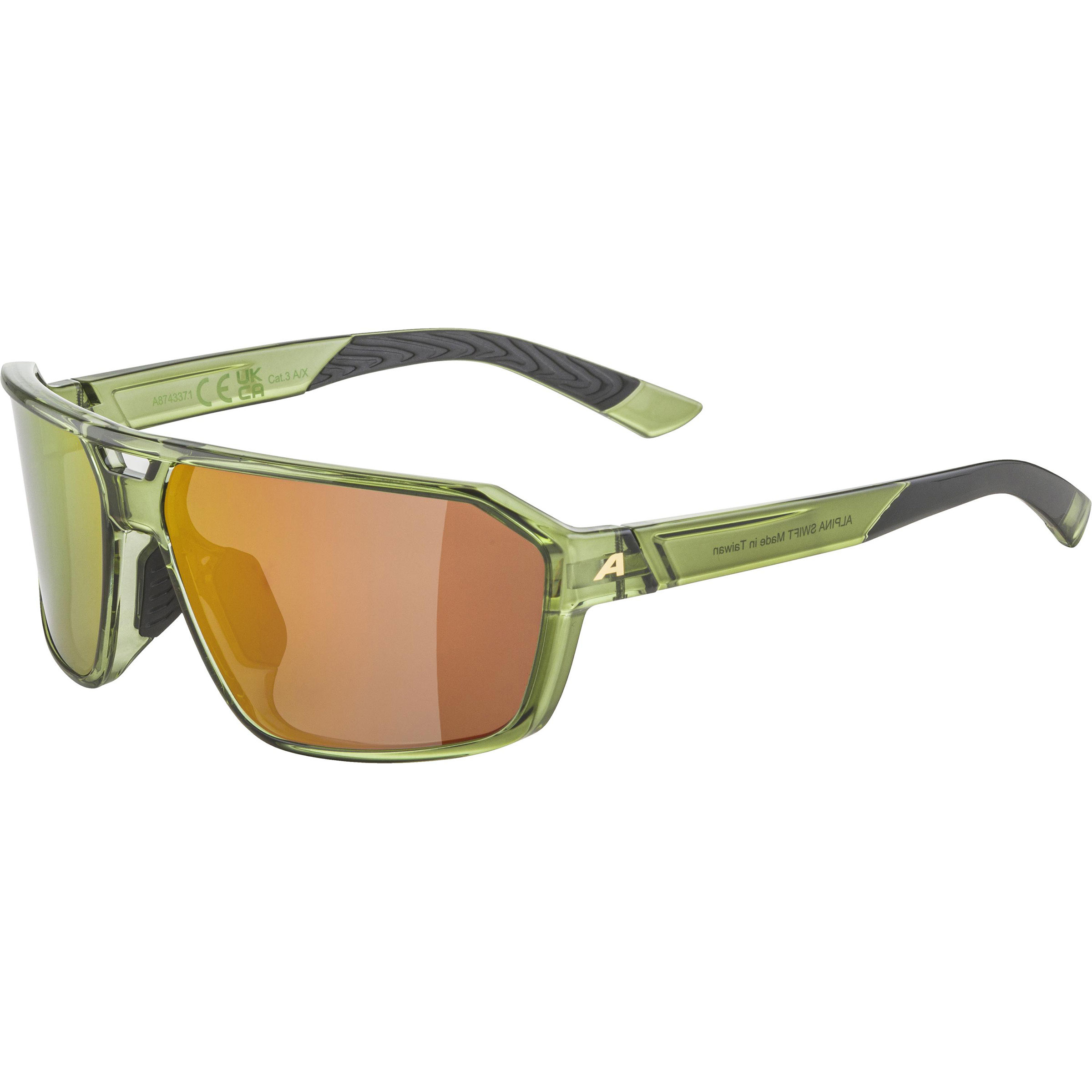 Alpina Swift Sportbrille Sportbrillen & Sportsonnenbrillen gruen Trekking