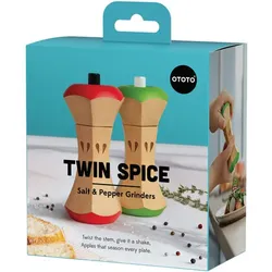 OTOTO Salz - und Pfefferstreuer Twin Spice