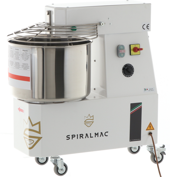 Pétrin à spirale haute hydratation SPIRALMAC SV20HH 2 vitesses - 20kg