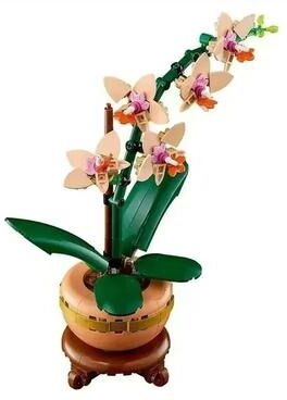 Uplifted Finds Bouquet Orchid Bamboo Chrysanthemum Plum Blossom Flower Building Blocks Toy For Kids And Adults b