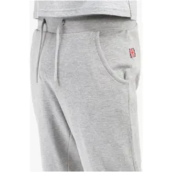 Lonsdale, Herren, Sporthose, Logo Large (L), Grau, Schwarz