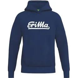 ERIMA Retro 2.0 Hoodie Unisex Erwachsene, Größe L in Blau Blau