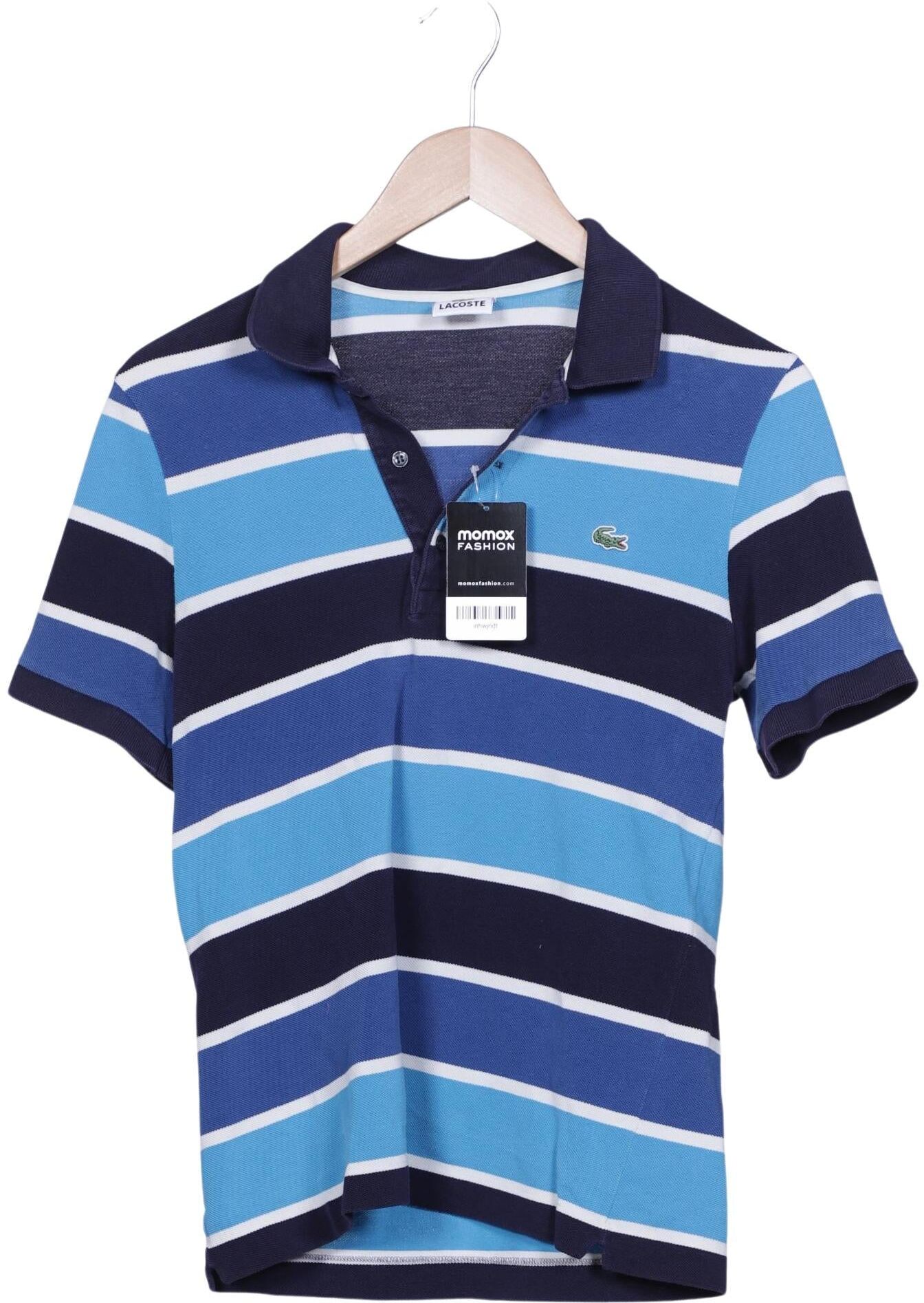 Lacoste Herren Poloshirt, Mehrfarbig, Gr. S (Lacoste 2), Baumwolle - Second Hand