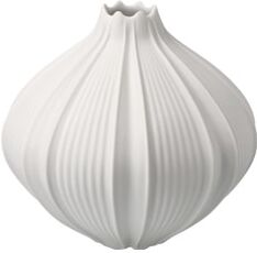 Dekovase GOEBEL "Kaiser Porzellan - Bahar", weiß (biskuit weiß), B:12,5cm H:12cm T:12,5cm, Biskuitporzellan, Vasen, Dekovase, 12 cm