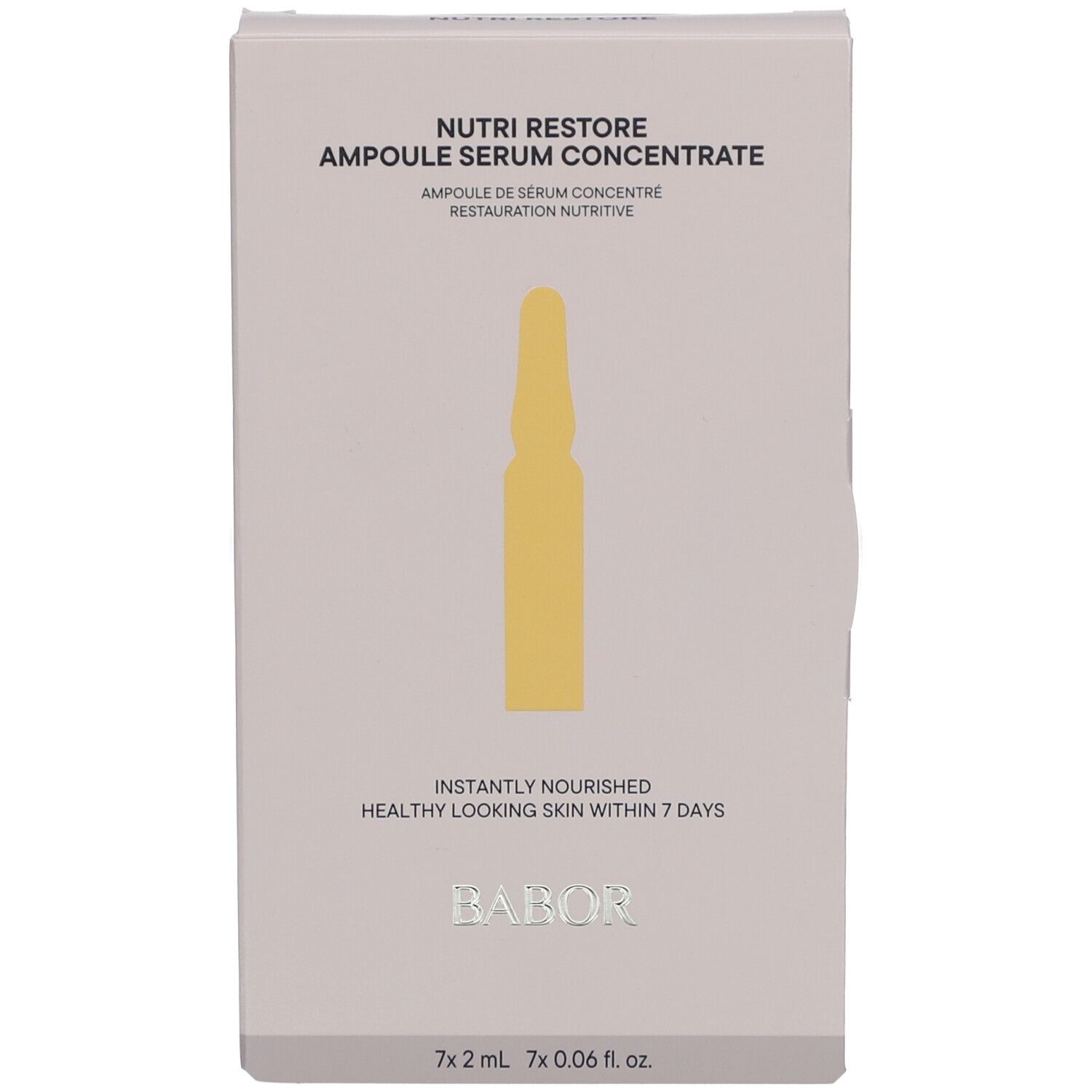 Babor Nutri Restore Ampoule 7x2ml 7x2 ml Ampullen