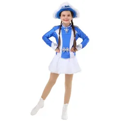 buttinette Kinder-Gardekostüm "Rosalie", blau/weiß/silber