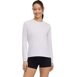 FALKE Damen Shirt TR Perform Better Longsleeve w, Größe XL in Weiß Weiß