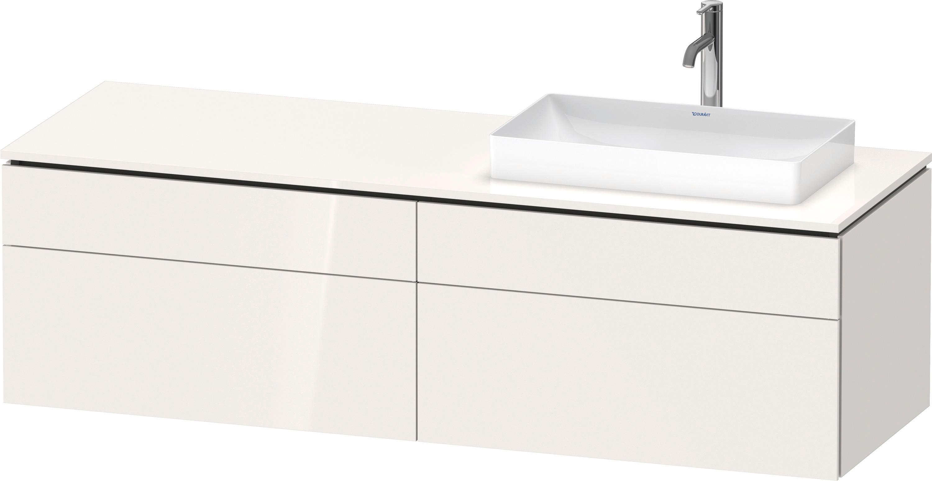 DURAVIT LC4871R85850000 Konsolen-WTU wh L-Cube 550x1600x482mm