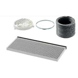 Bosch Hausgeräte DWZ1IT1I4, Dunstabzugshaube Zubehör, Weiss, Grau