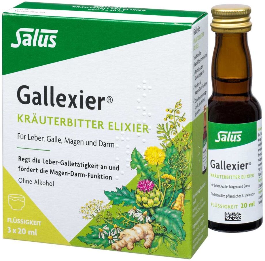 Salus Gallexier Kräuterbitter 3X20ml