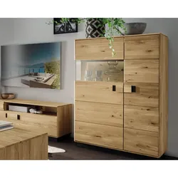 Massivholz »Arosa« Highboard I