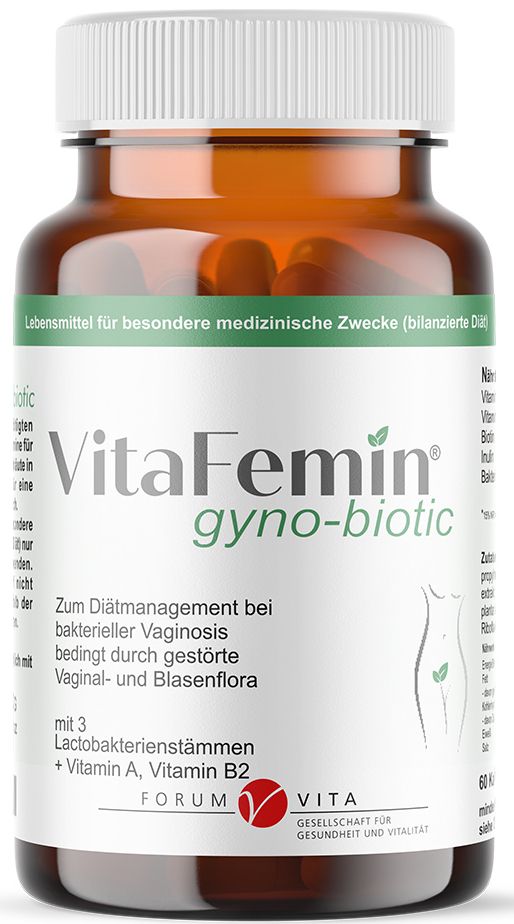 Vita Femin gyno-biotic magensaftresistente Kapseln 60 St magensaftresistent