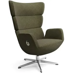 Conform Sessel Turtle Stoff Grün Olive