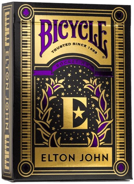 Jeu de 54 cartes Elton John - Bicycle