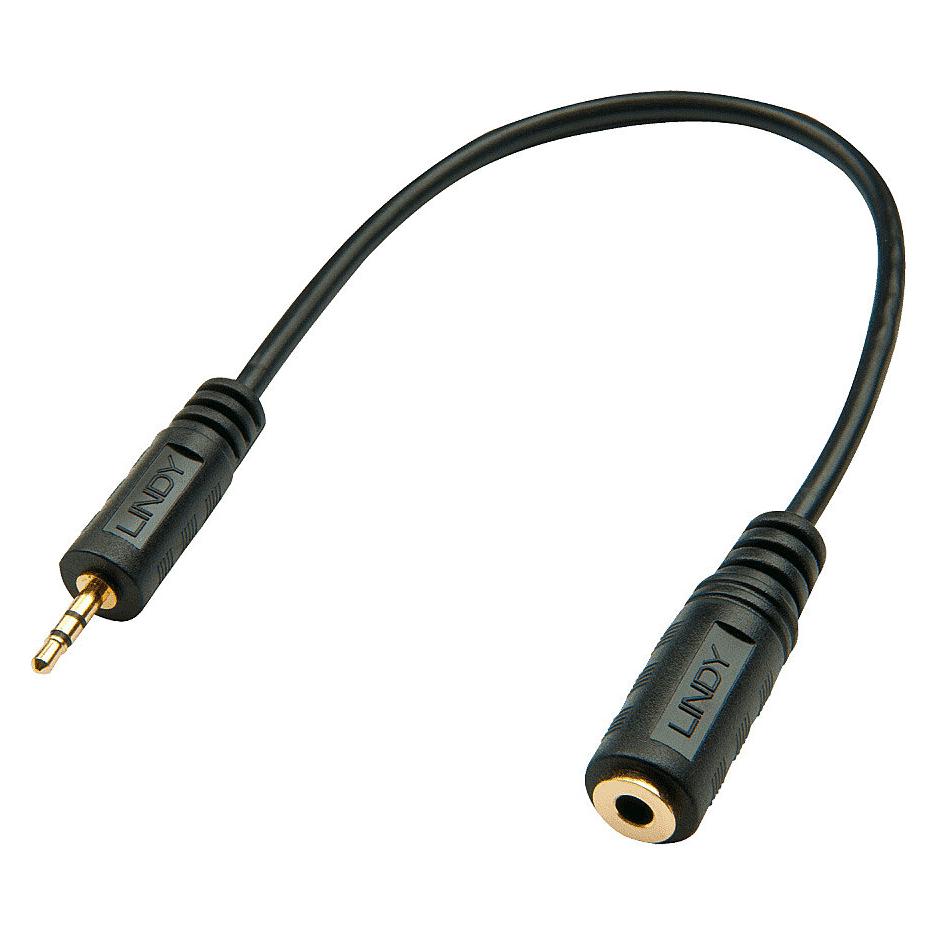 Lindy 2.5mm Stecker-3.5mm Kupplung (Klinkenadapter) (35698)