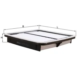 Luftfilter MAHLE LX 2672