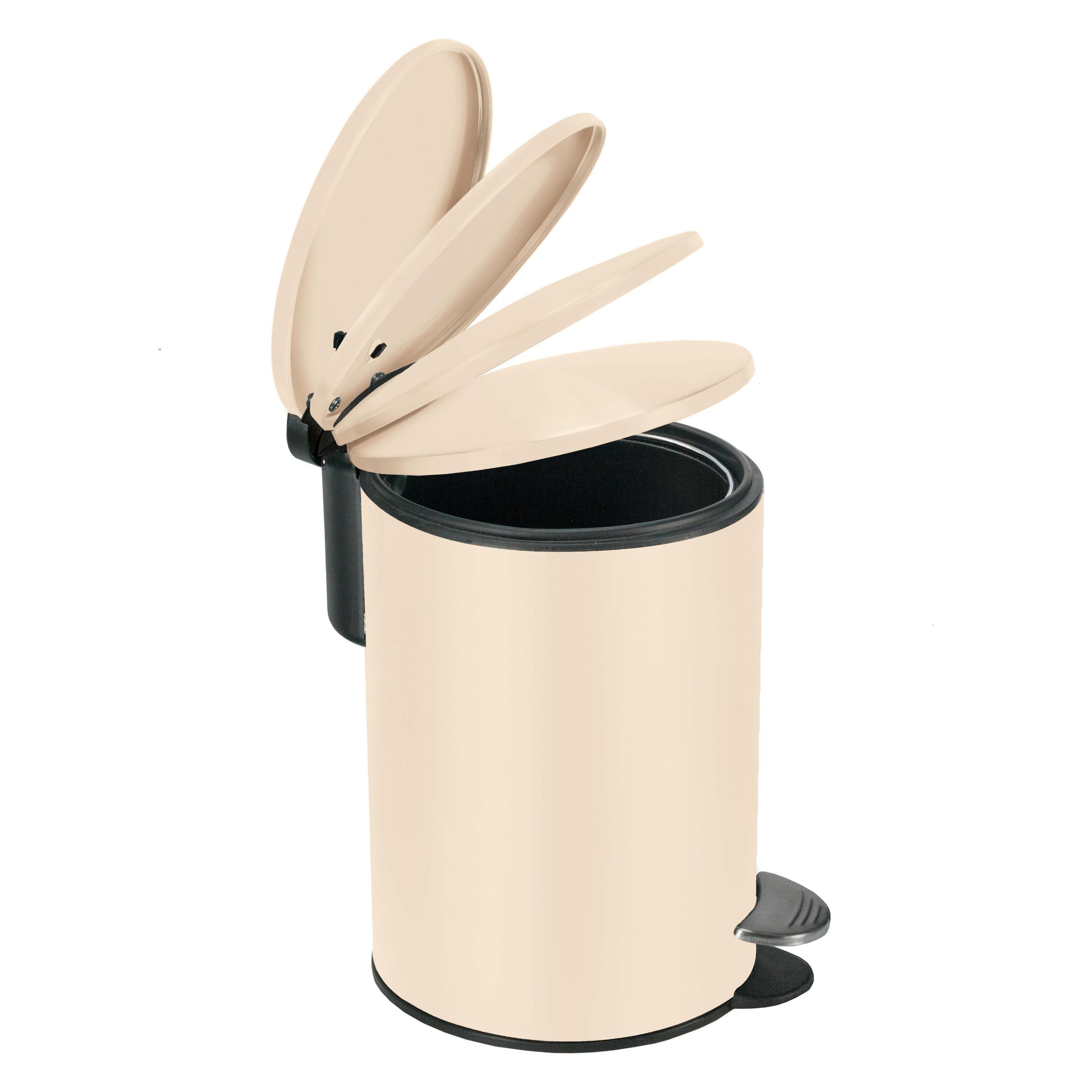 Kleine Wolke Treteimer Silence 3 l, Beige (3 l) (8419.226.858)