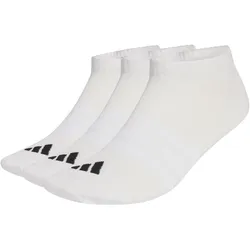 3er Pack adidas Thin&Light Essentials Low Cut Socken JZ0533 - white/white/black 28-30
