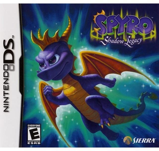 Spyro Shadow Legacy DS Nintendo - Without Case, Used - Good