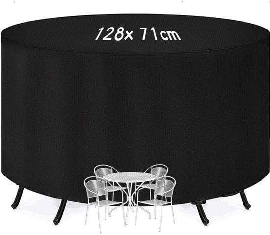 Waterdichte beschermhoes voor tuinmeubels - Zwart - Polyester