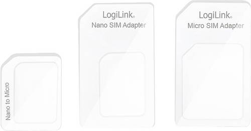 LogiLink AA0047 SIM Nadel inkl. SIM Nadel Adaptiert von: Nano SIM, Micro SIM Adaptiert auf: Standard SIM, Micro SIM, Nano SIM