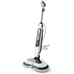 Shark Steam & Scrub, Dampfreiniger, Schwarz, Weiss, Grau