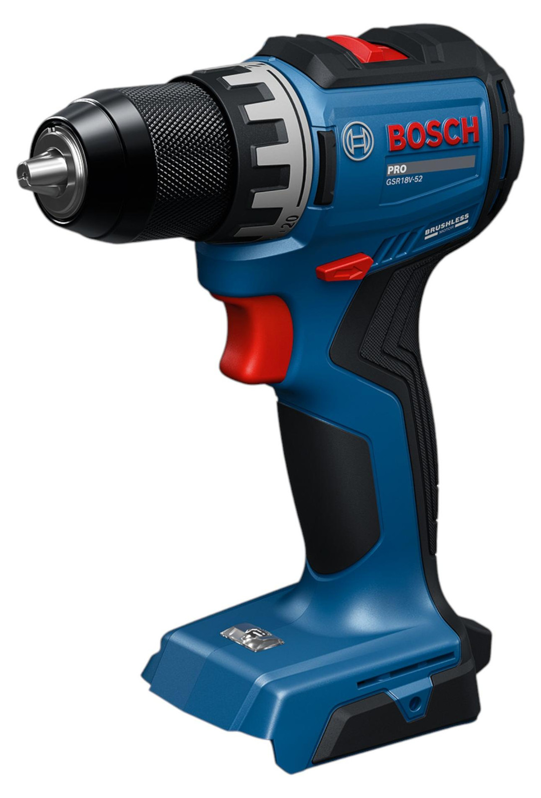 Bosch Professional GSR 18V-52 Brushless Accuboormachine 18 V 70 Nm Solo