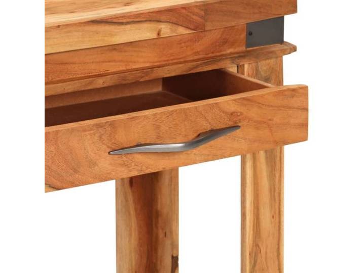 Table console 110x34x74 cm Bois d'acacia massif_2 ans garantie_35655