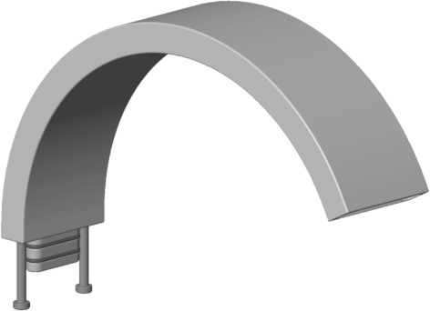 Dornbracht Auslauf 90117001300-36 90117001300 platin / platin matt