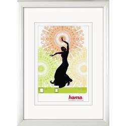 hama 00066694 Kunststoffrahmen Madrid, Weiß, 21 x 29,7 cm, DIN A4