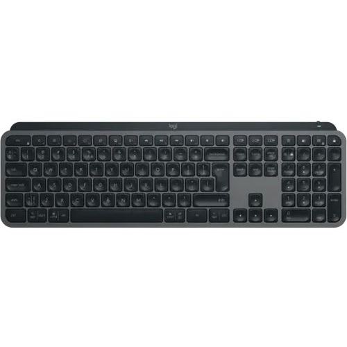 Logitech MX Keys S Plus MX Palm Rest USB 2.4GHz Bluetooth Deutsch schwarz (kabellos)