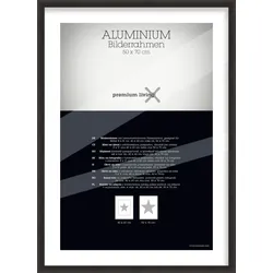 Bilderrahmen Aluminium ca. 50x70cm