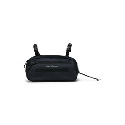Fahrradtasche PEAK PERFORMANCE "Street Bike Bag 2,3l", Gr. B/H/T: 13cm x 7cm onesize, schwarz, Kunstfaser, Taschen