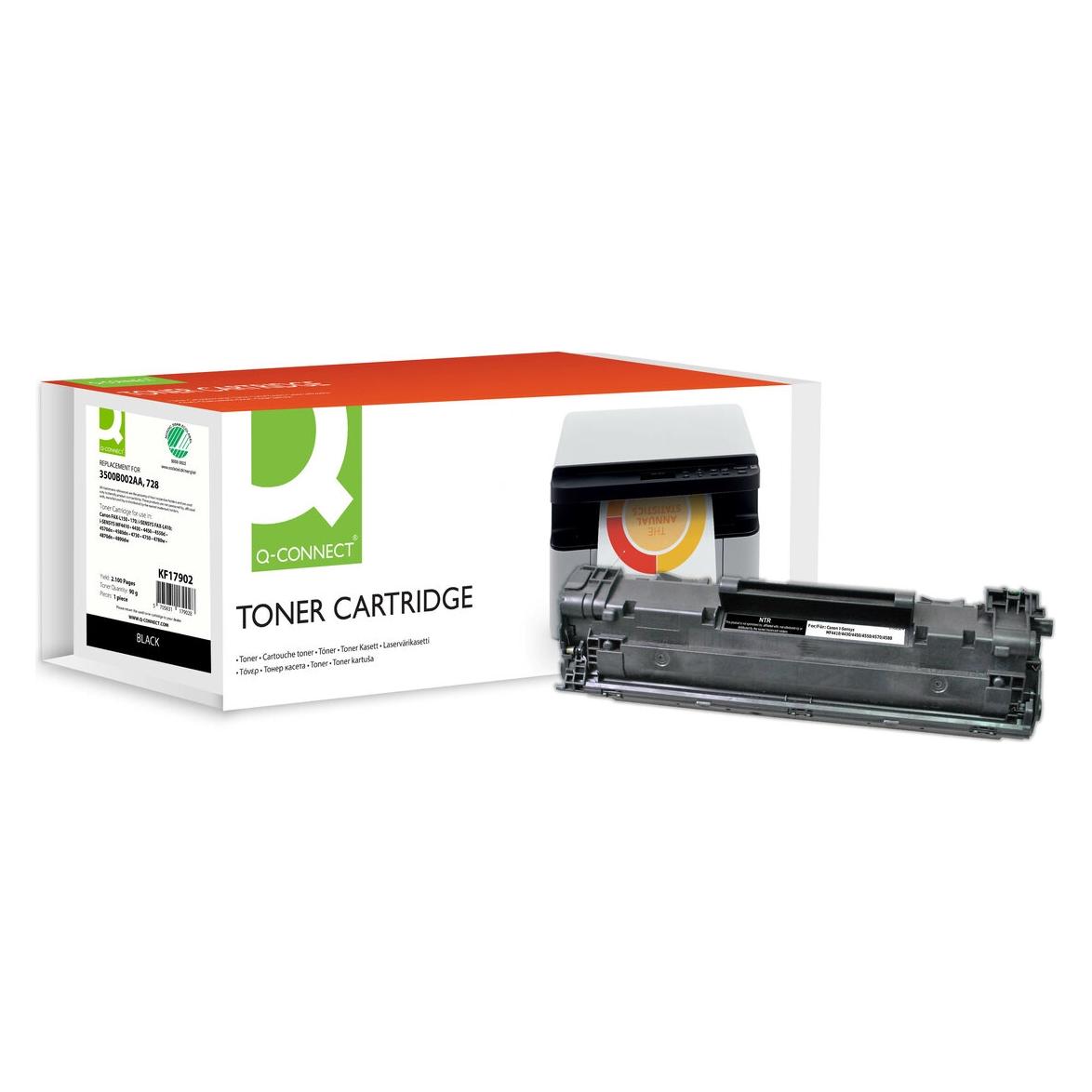 Q-Connect Lasertoner schwarz (KF17902)