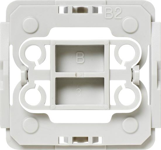 HOMEMATIC IP Smart-Home-Zubehör "Adapter-Set Berker B2, 20er Set (103263A1)", weiß, B:5,6cm H:5,2cm T:1,8cm, Smart-Home-Stationen, Smart-Home-Zubehör