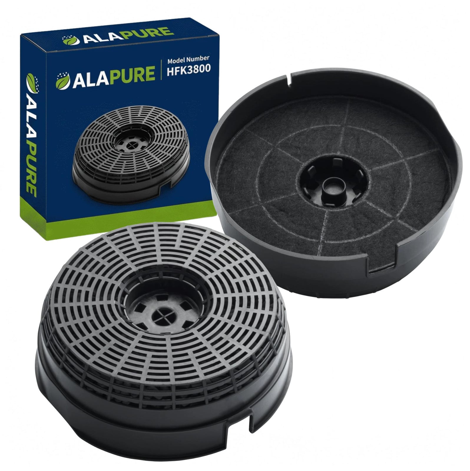 Alapure actieve koolfilter geschikt voor Ikea 482000009756 / AKB000